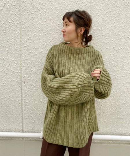 TODAYFUL Oversize Braid Knit オーバーサイズニット